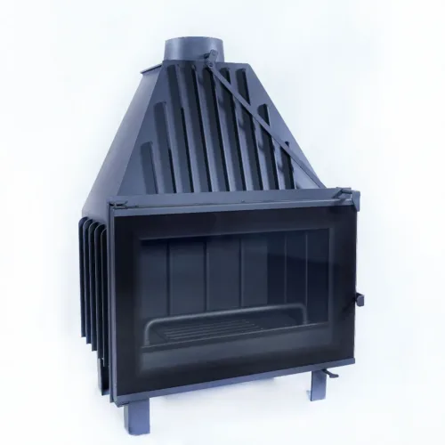 Камина на дърва Перфекта 10 kW, продуктов изглед под ъгъл